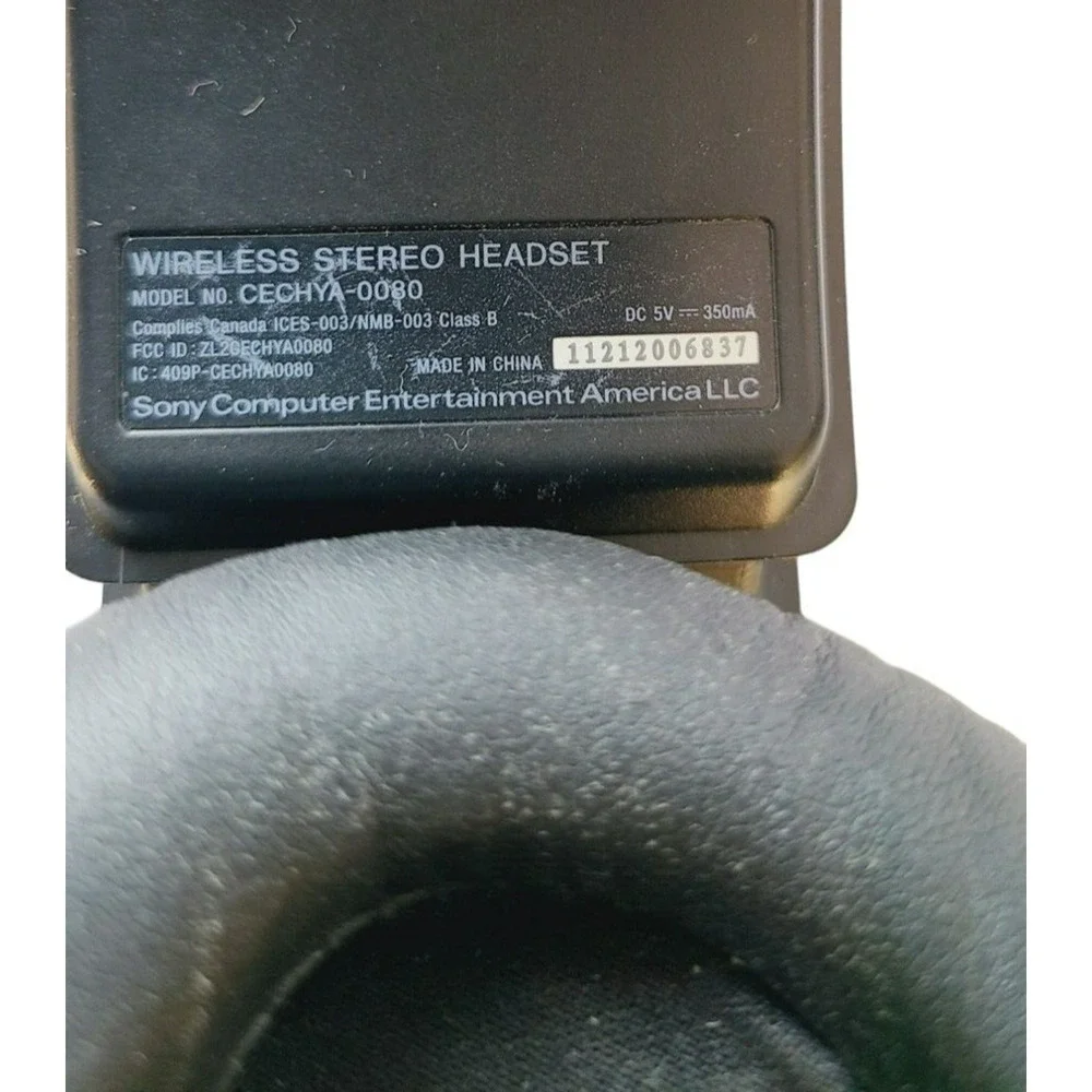 Sony Pulse Elite Wireless Headphones -PARTS‎ ONLY - NOT WORKING